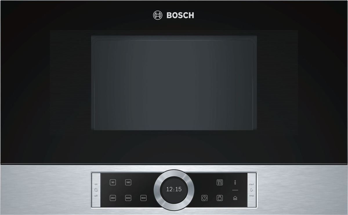 Lò Vi Sóng Bosch BFL634GS1 Gồm 5 Mức Công Suất Vi Sóng Phù Hợp Với Mọi Món Ăn
