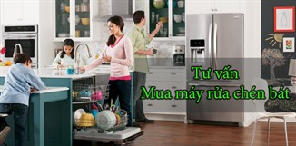 Chọn mua máy rửa bát gia đình theo số người